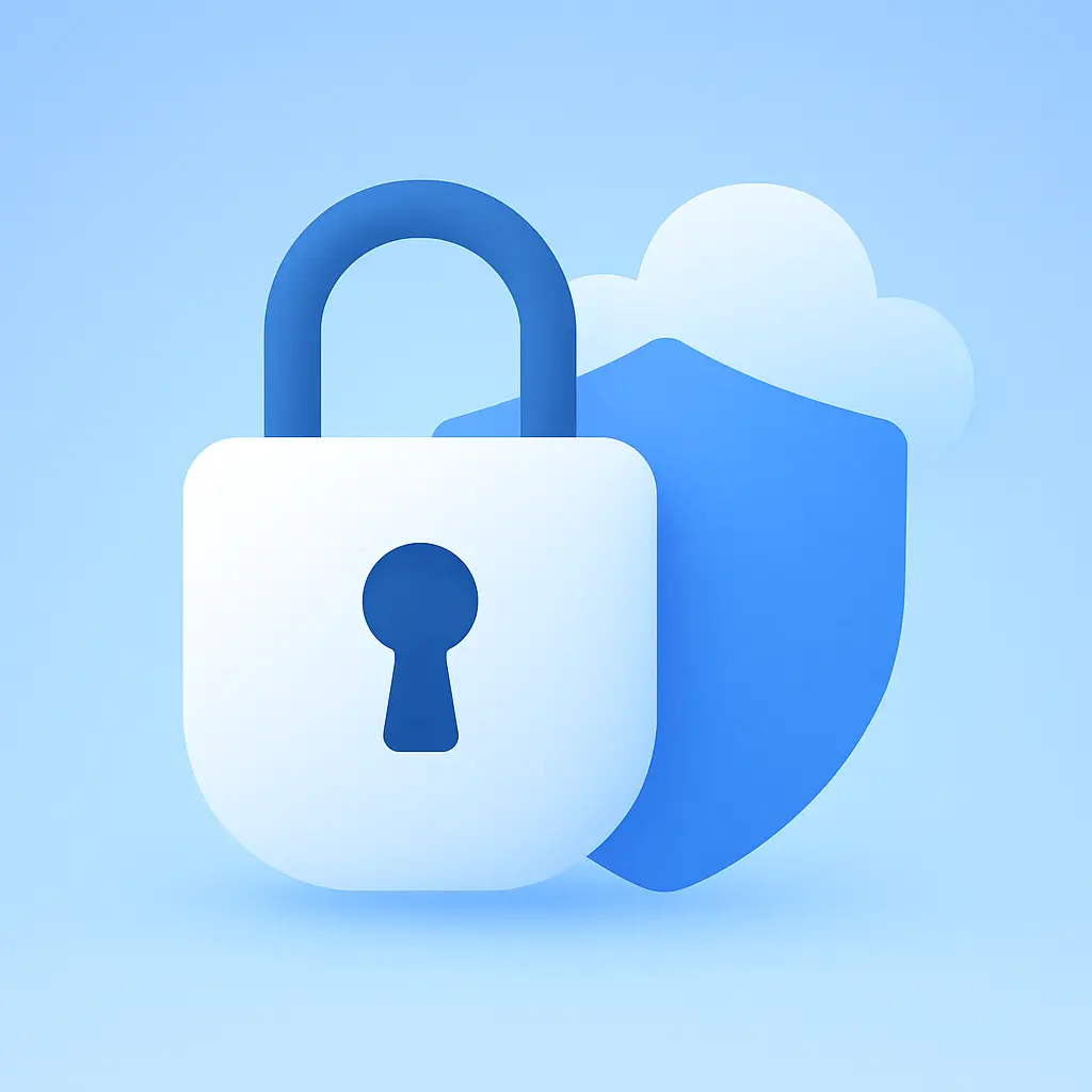 Security and privacy illustration